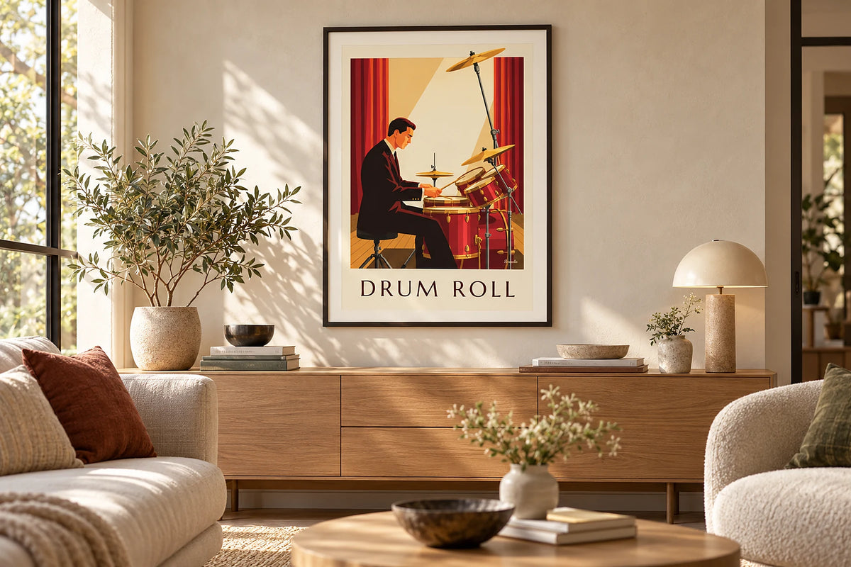 Choisir une affiche pour le salon : sujet et composition
